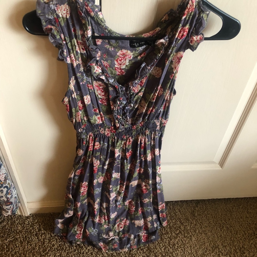 💛4/20 sale if you bundle Flirty floral frilly sundress ❤️😍